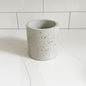 10oz Concrete Jar in Speckled Light Gray