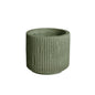 4oz Empty Round Concrete Pot - Abstract Design