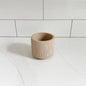 Abstract jar in sand color