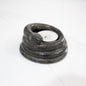 Handmade Snake Tealight Holder in Dark gray