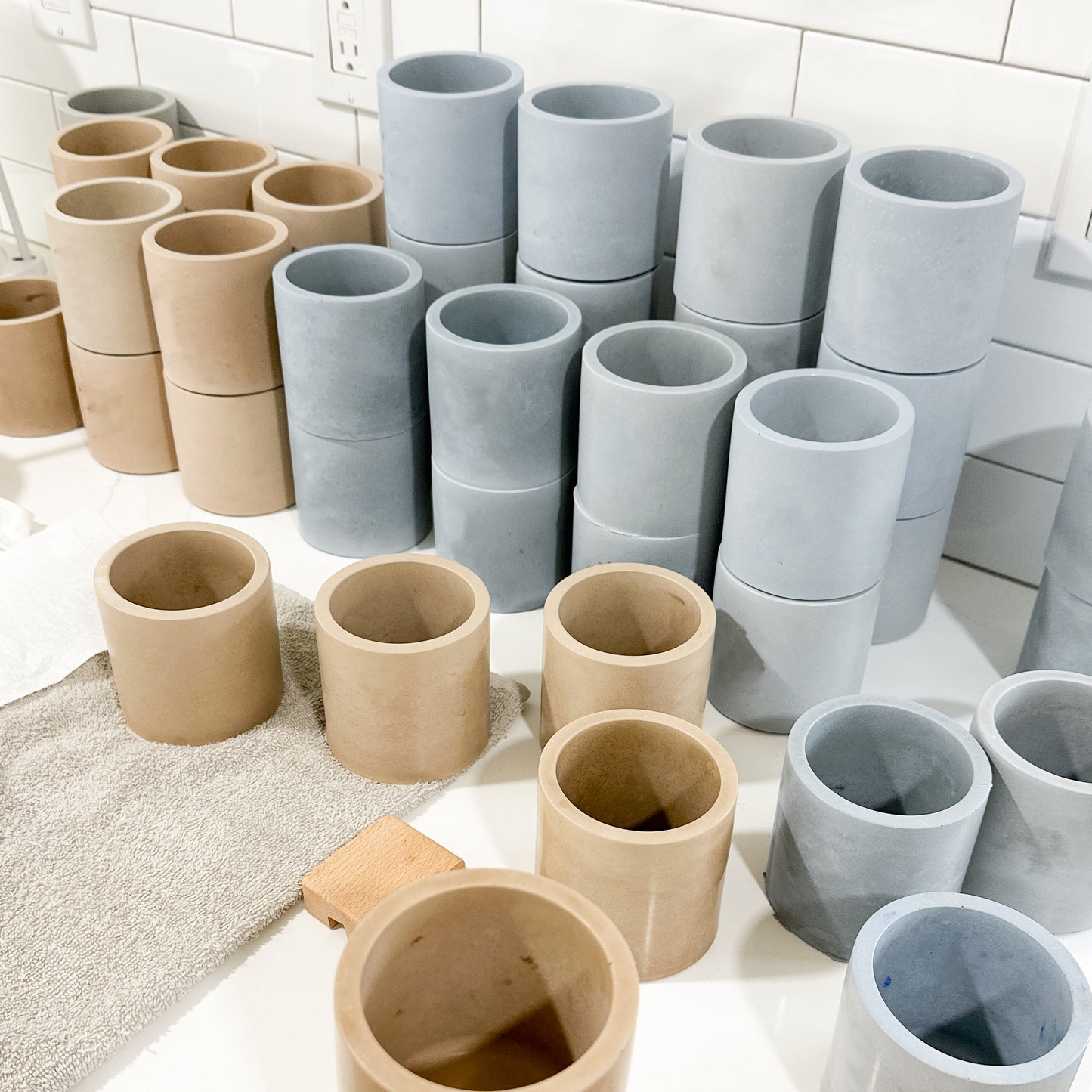 10oz Empty Concrete Vessel