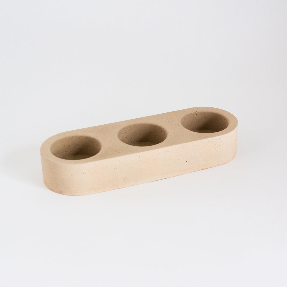 3 Hole - Concrete Tealight Holder