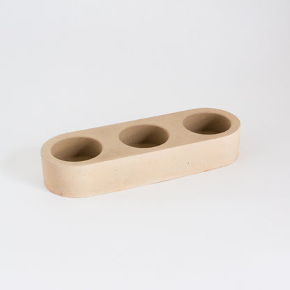 3 Hole - Concrete Tealight Holder