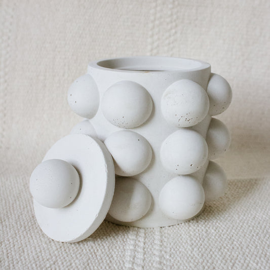 Bubble Decorative Pillar Candle – Moderniche