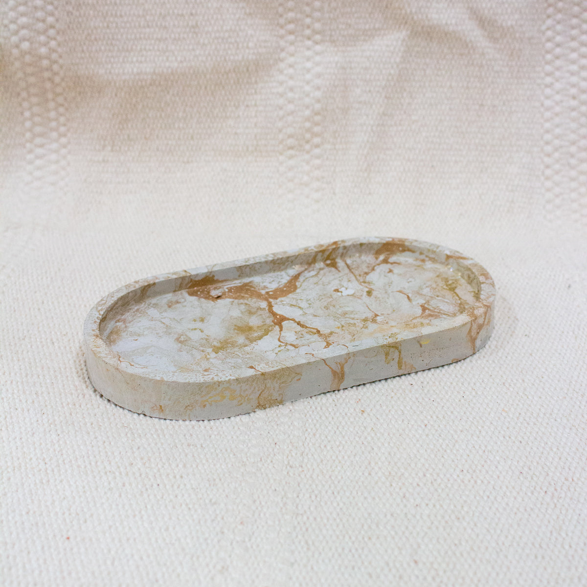 Concrete Decorative Tray | Jewelry Tray | Cosmetics Tray | Storage