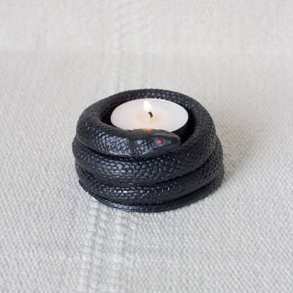 Gothic Tealight Holder, Spooky Candle Holder, Black Tea Candle Holder  Wooden Tealight Candle Holder